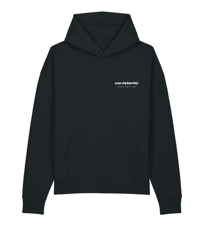 NERVOUS hoodie black