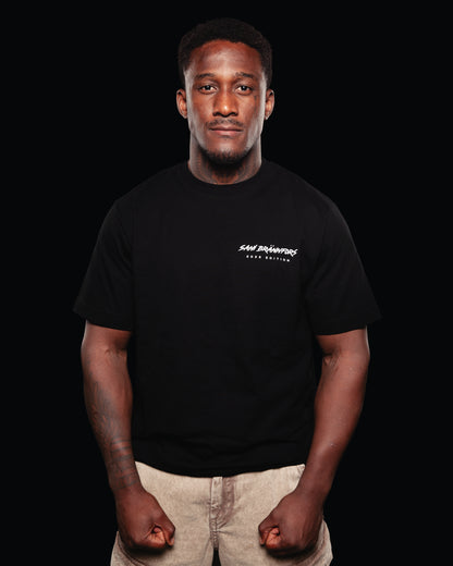 NERVOUS T-shirt black