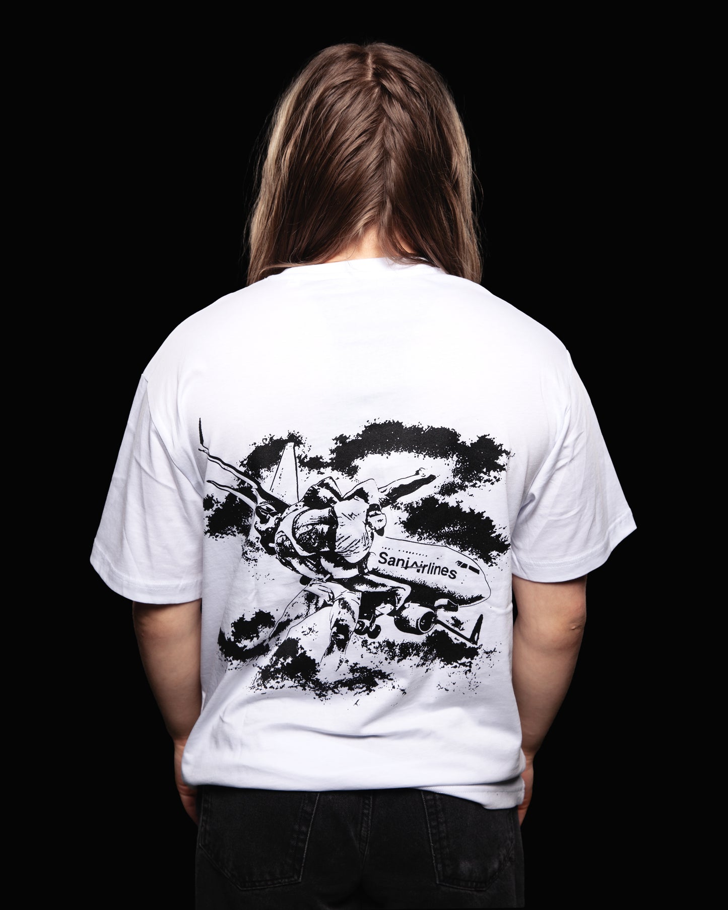 SANI AIRLINES T-shirt white