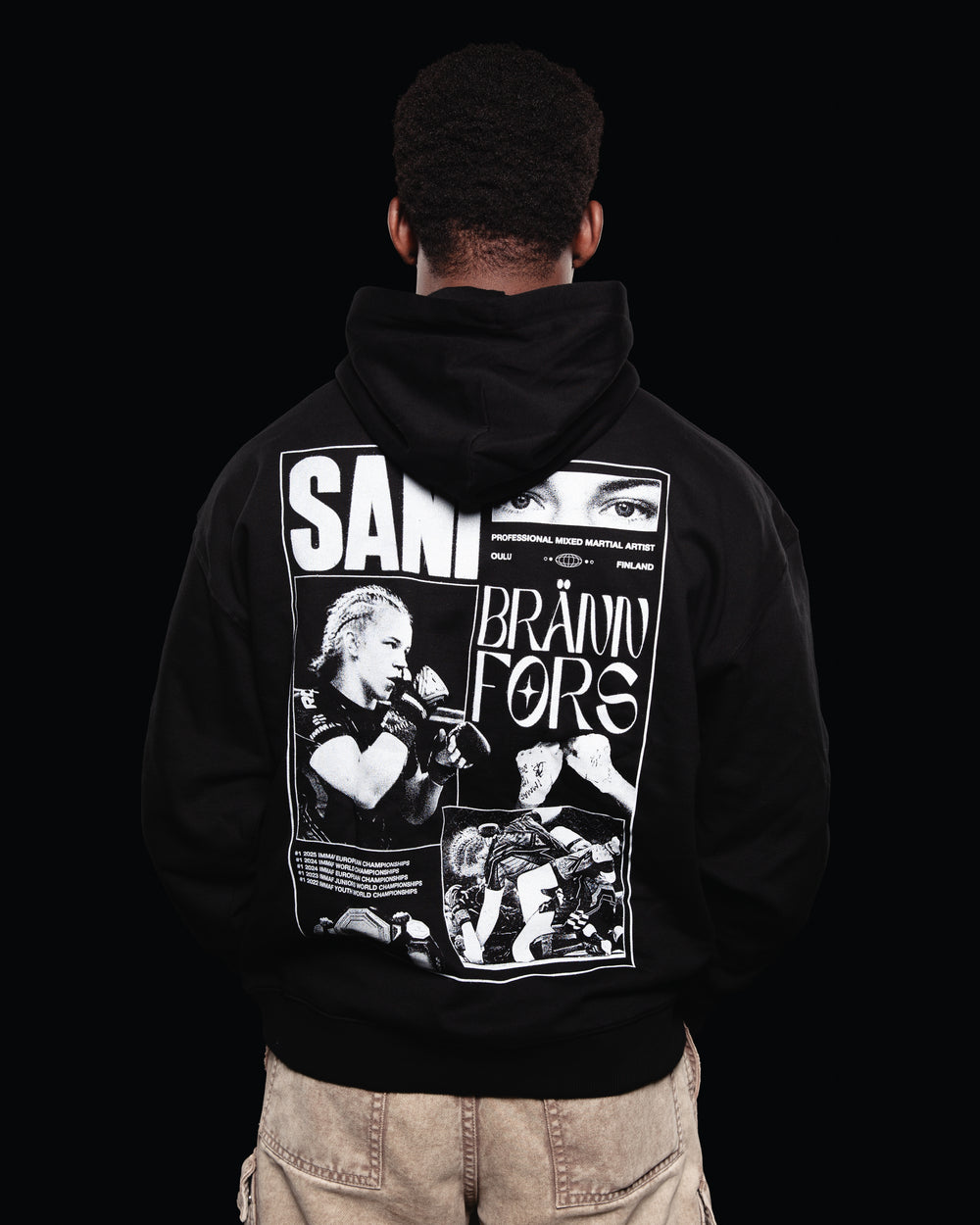 SANI BRÄNNFORS Hoodie black