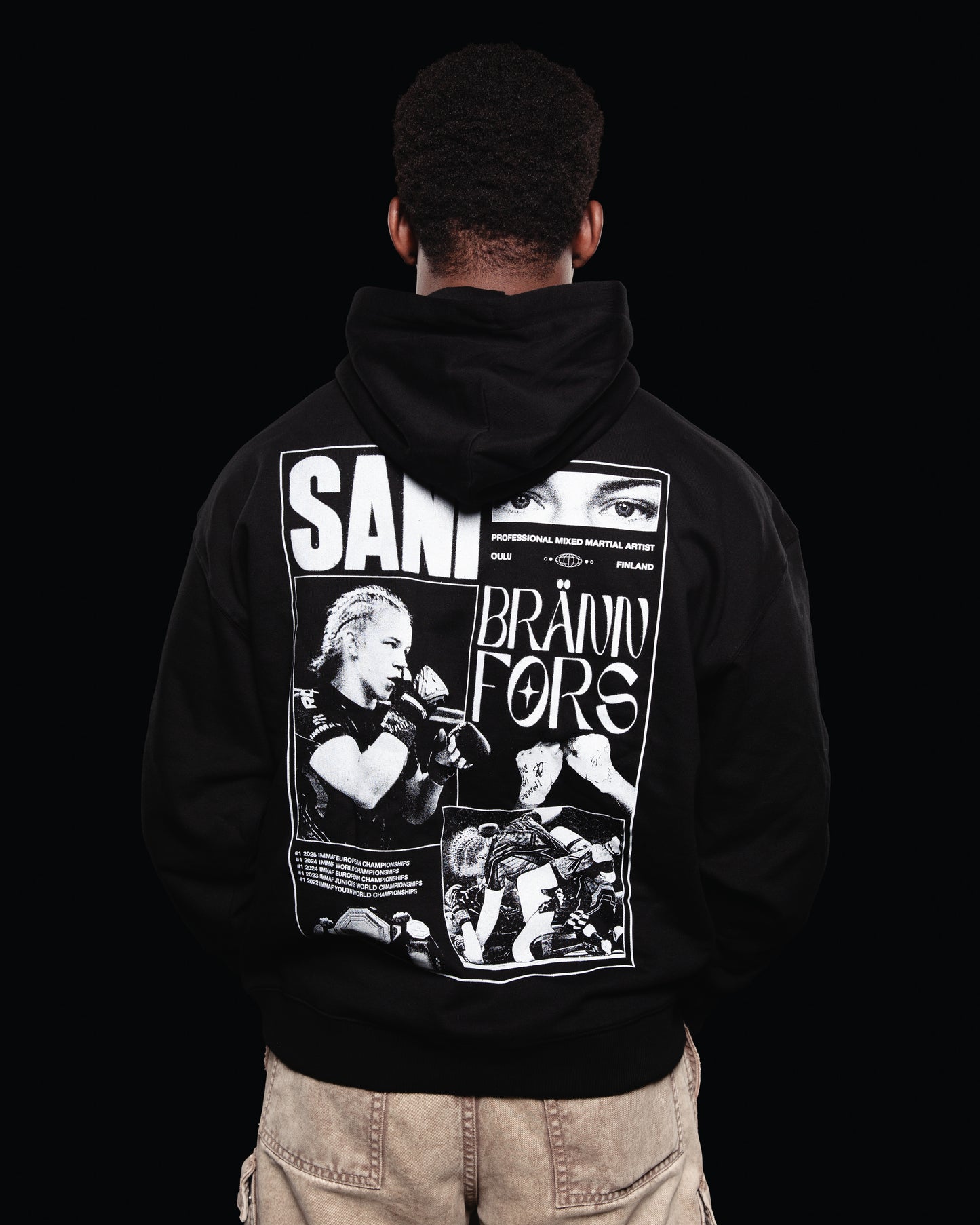 SANI BRÄNNFORS Hoodie black