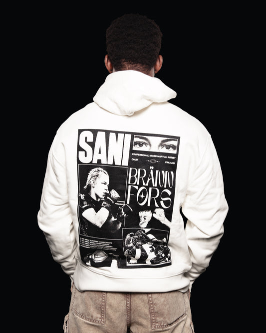 SANI BRÄNNFORS Hoodie white