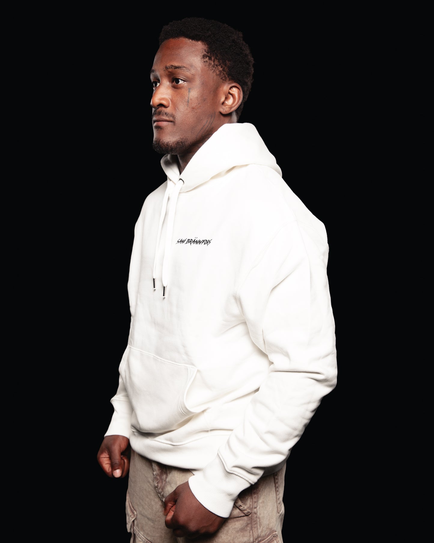 SANI BRÄNNFORS Hoodie white