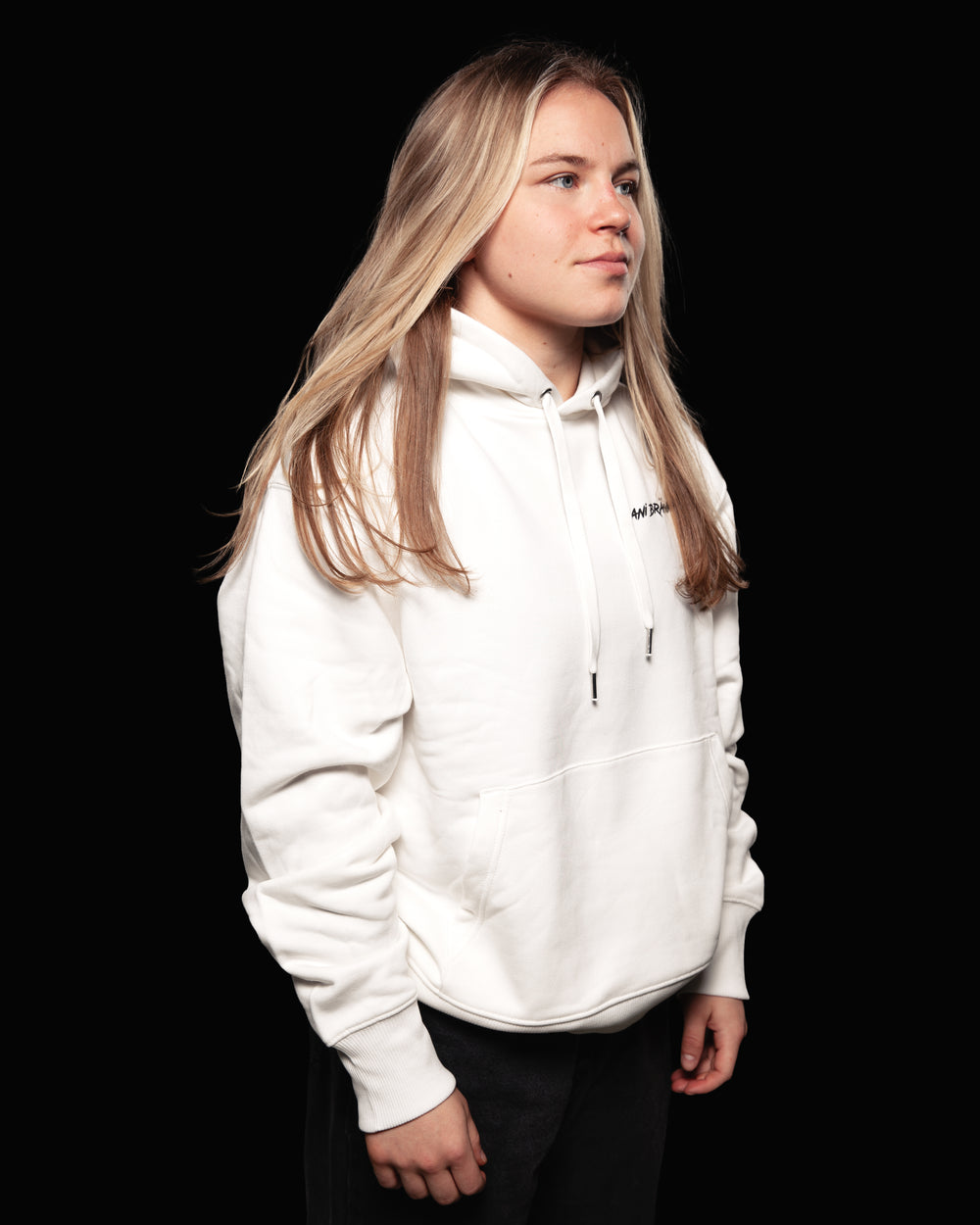 SANI BRÄNNFORS Hoodie white