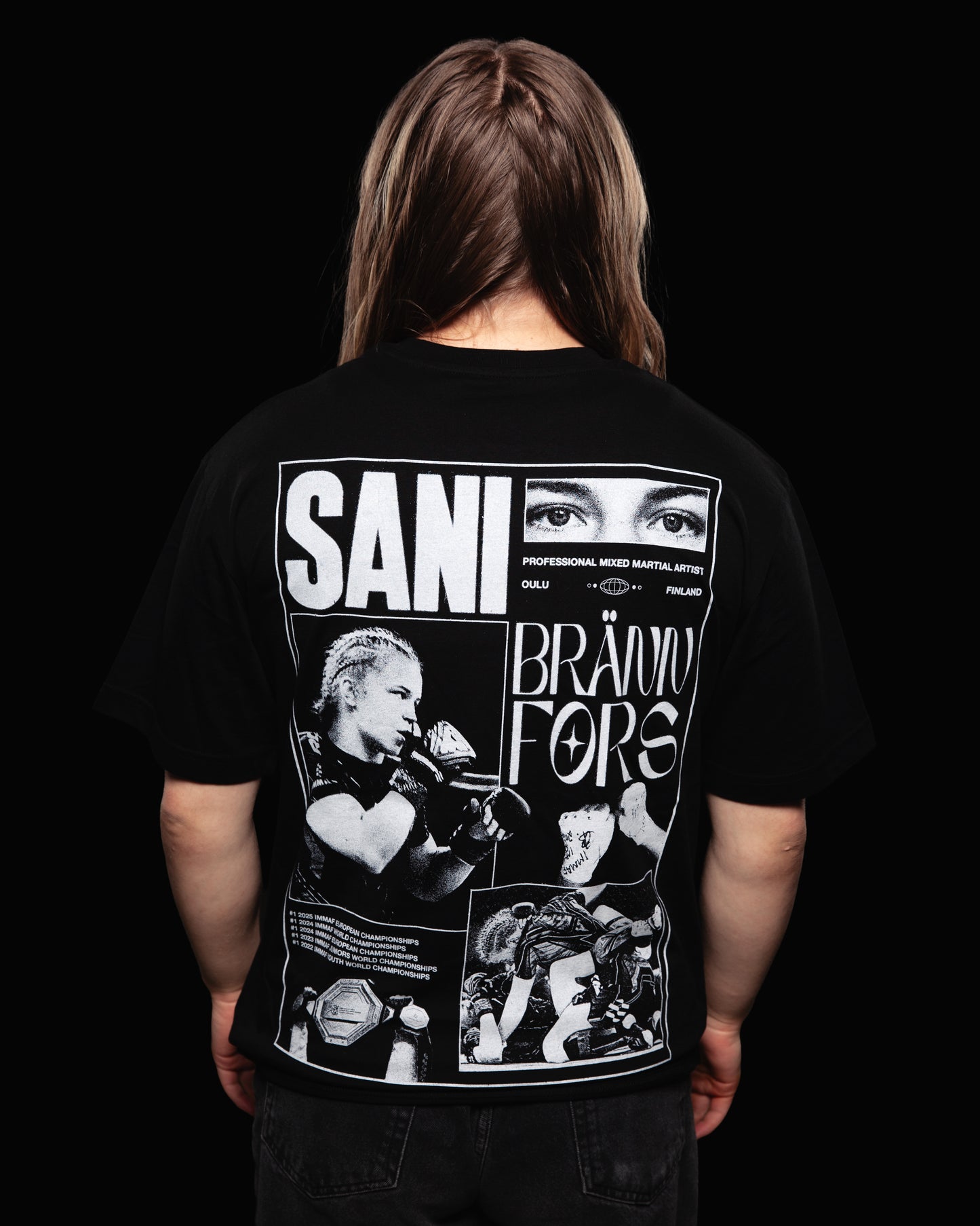 SANI BRÄNNFORS T-shirt black