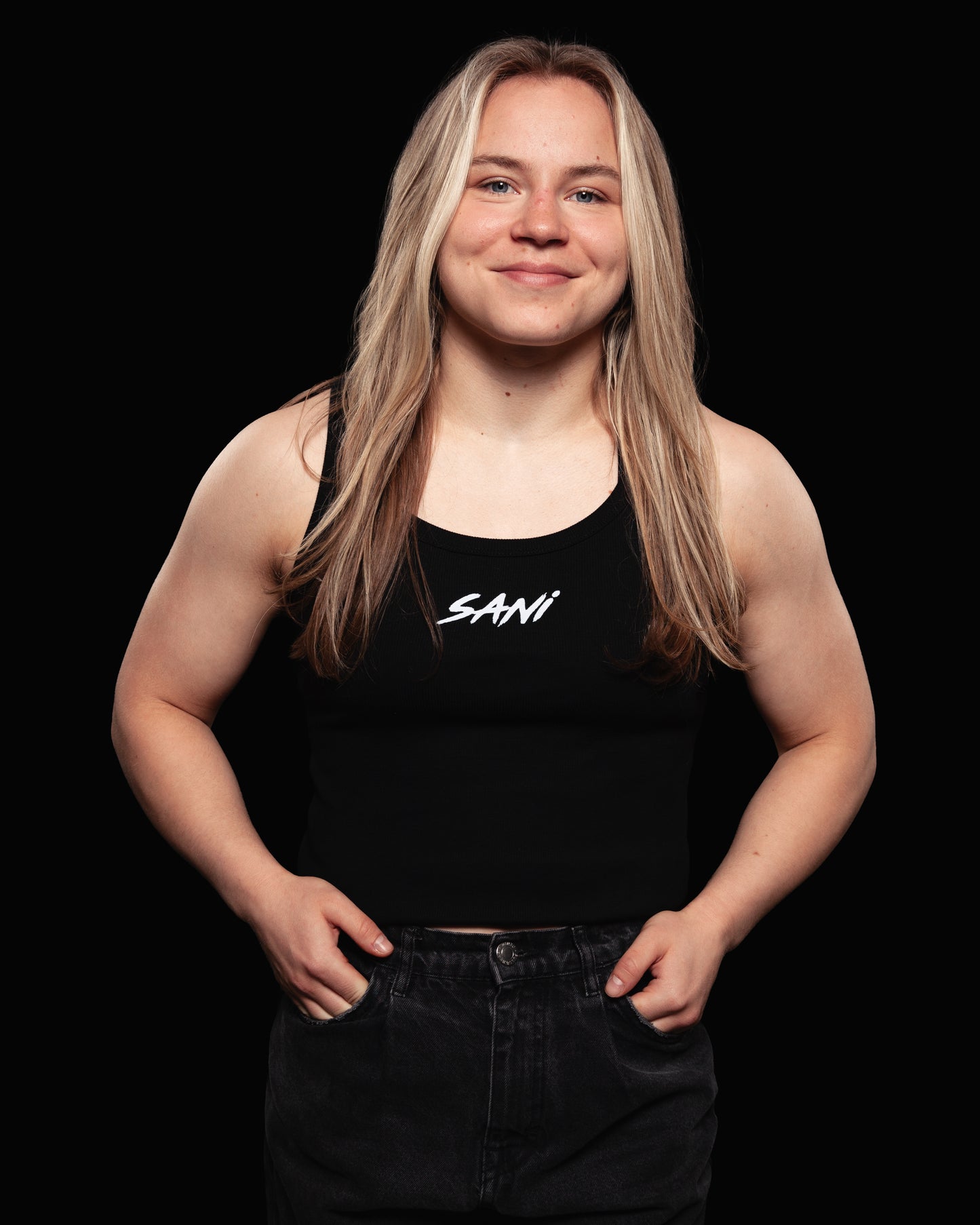 SANI BRÄNNFORS Tanktop black