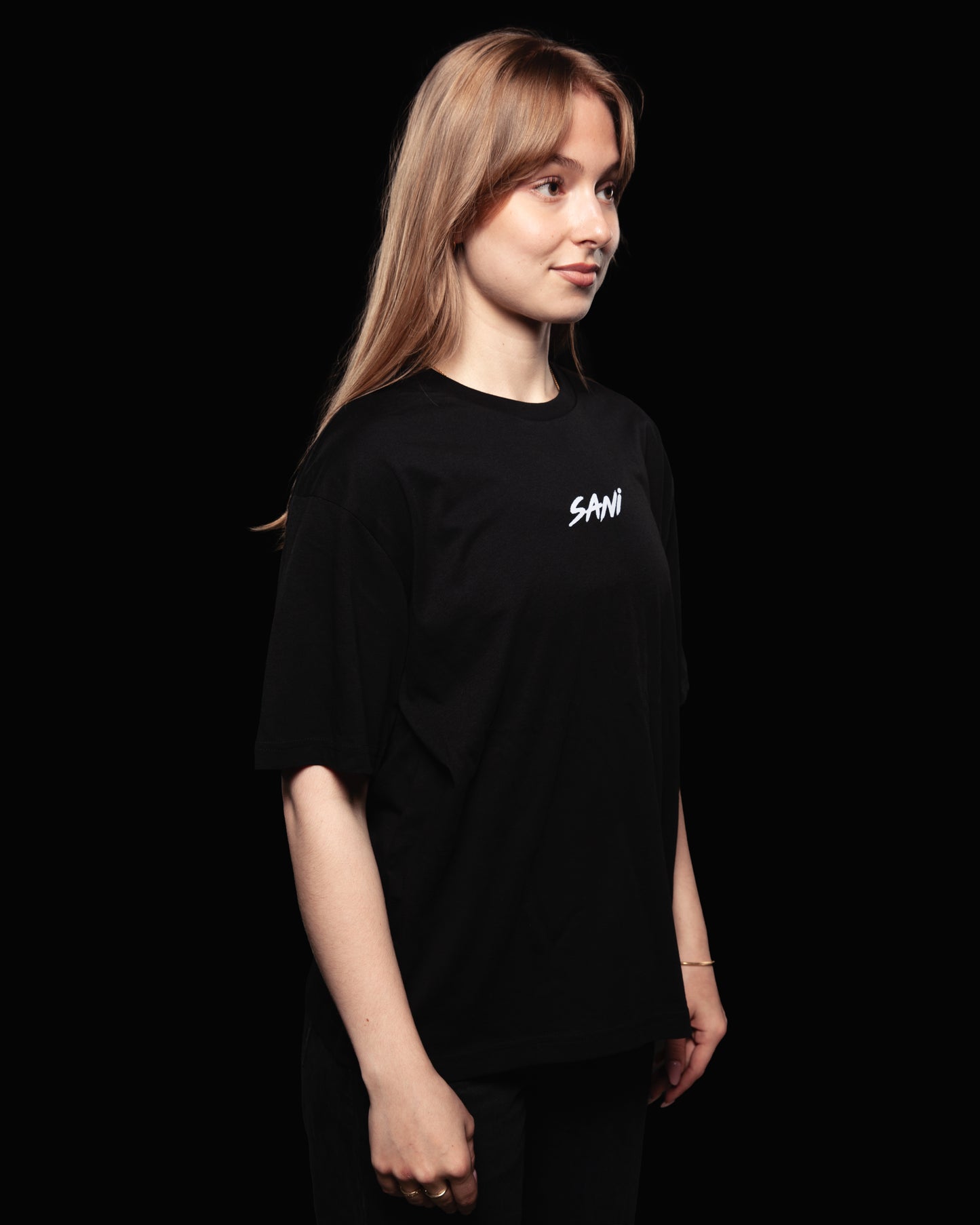 SANI BRÄNNFORS Plain Logo T-shirt black