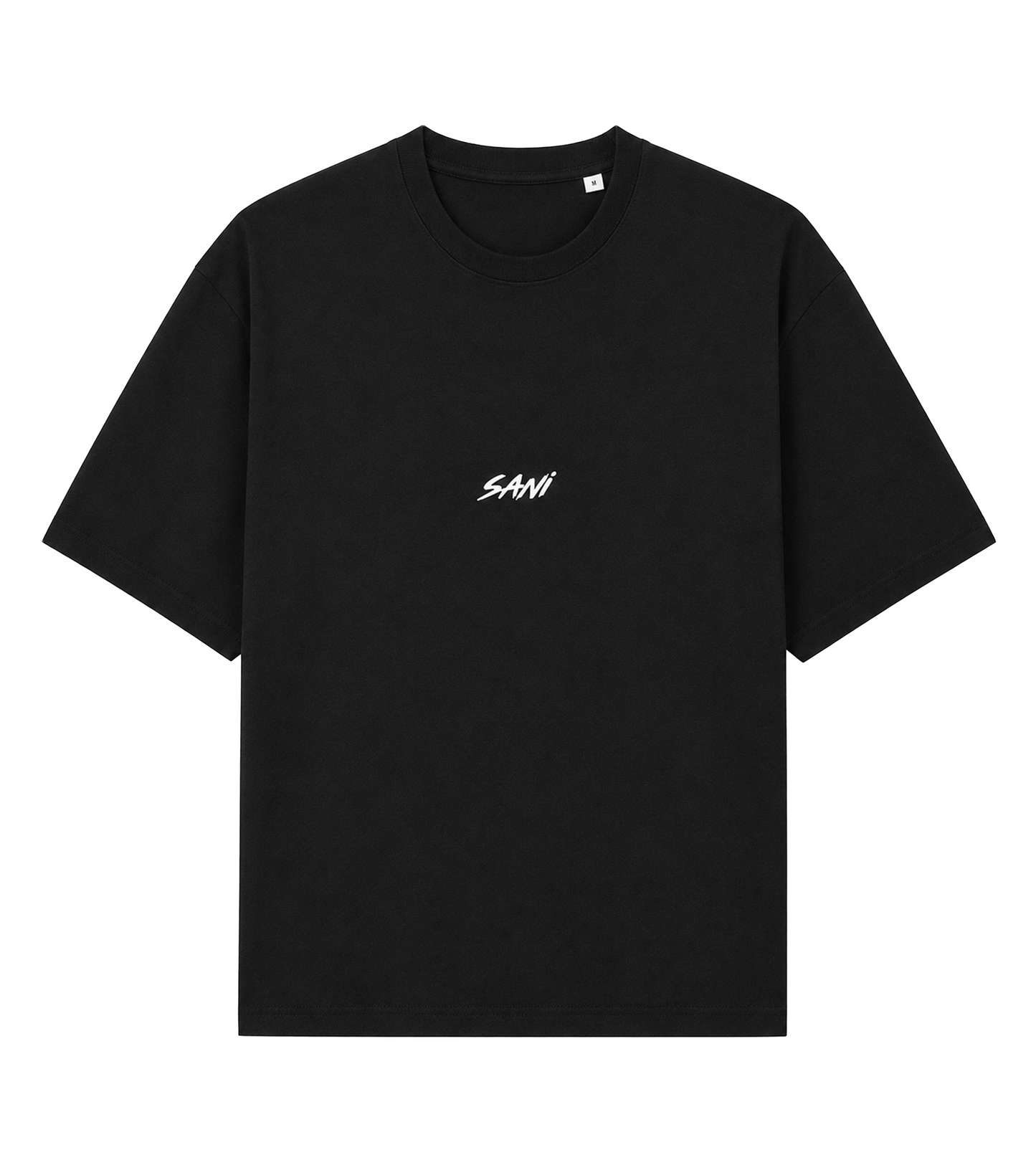 SANI BRÄNNFORS Plain Logo T-shirt black