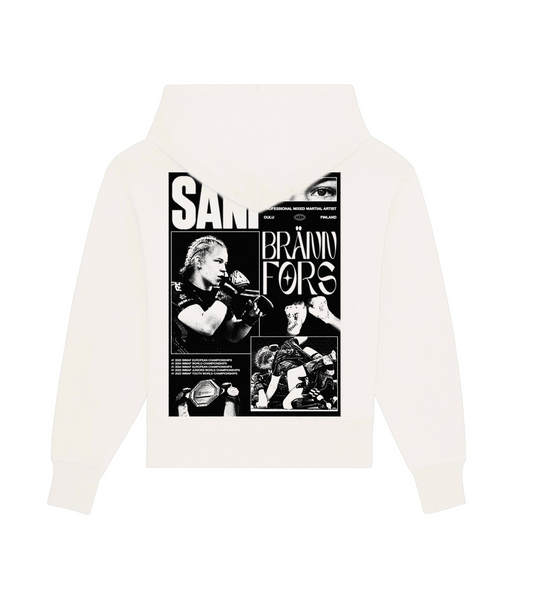 SANI BRÄNNFORS Hoodie white