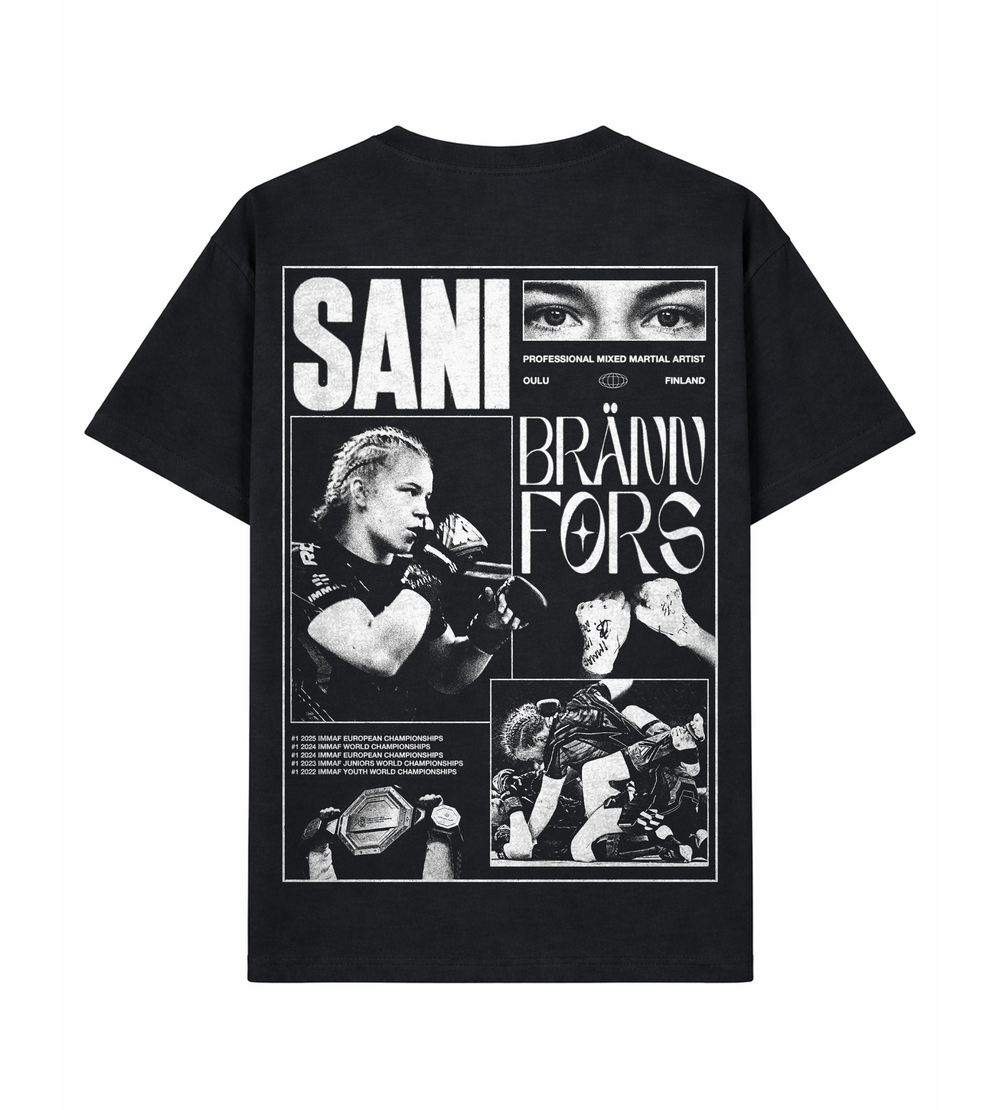 SANI BRÄNNFORS T-shirt black