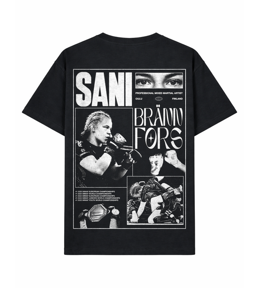 SANI BRÄNNFORS T-shirt black